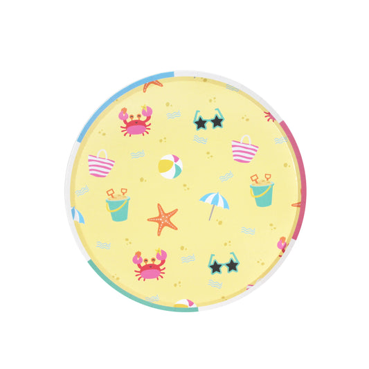 Beach Day Large Plates (12 Count)