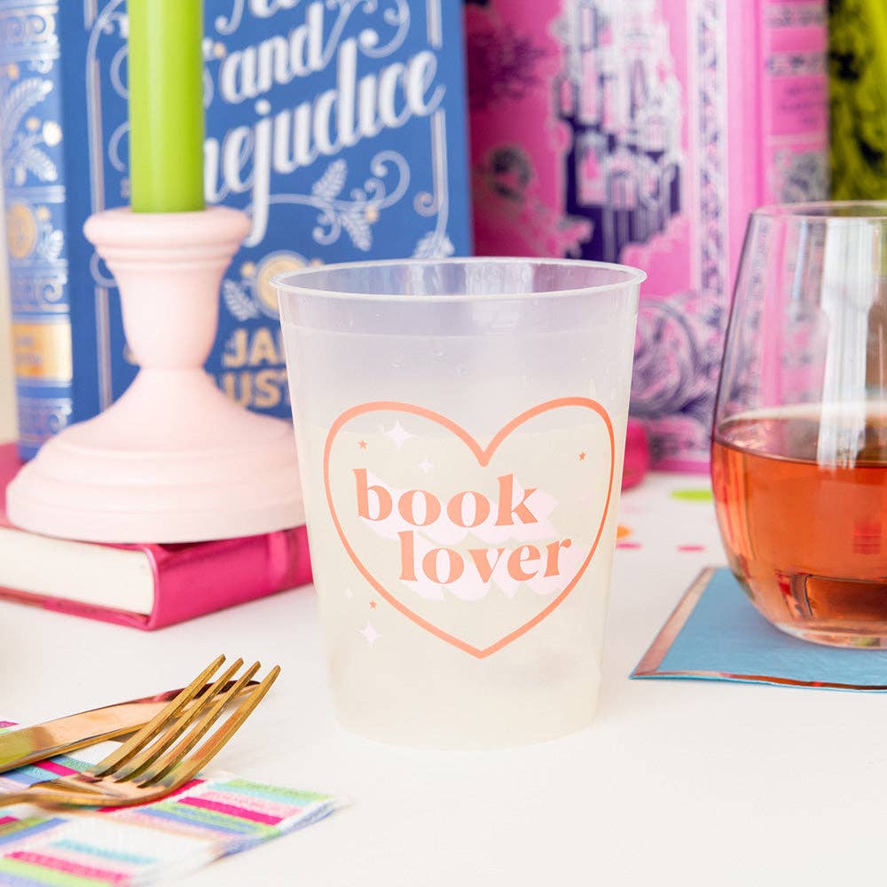 Book Club "Book Lover" Flex Cups (8 Count)