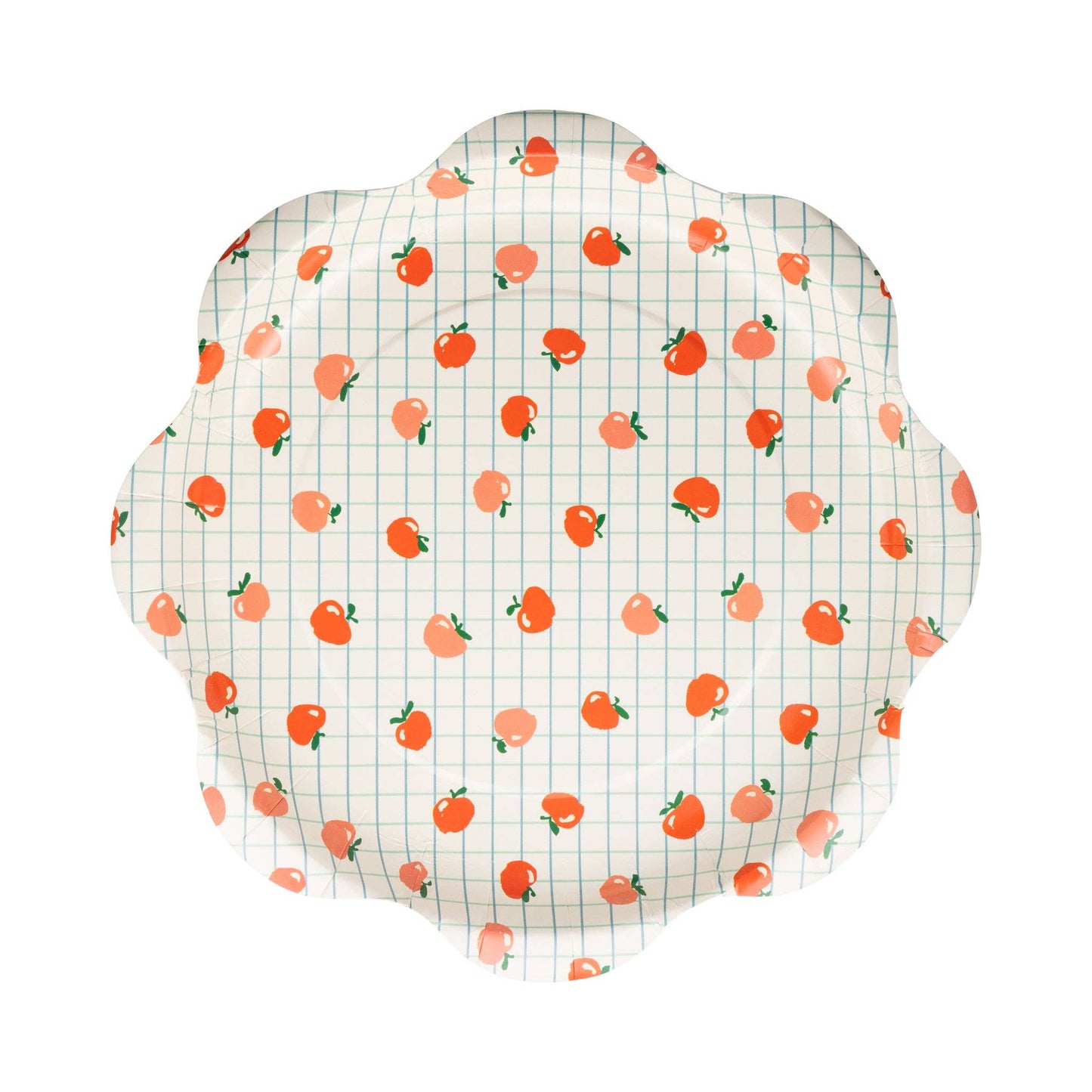 Apple Pattern Paper Plate (8 Count)