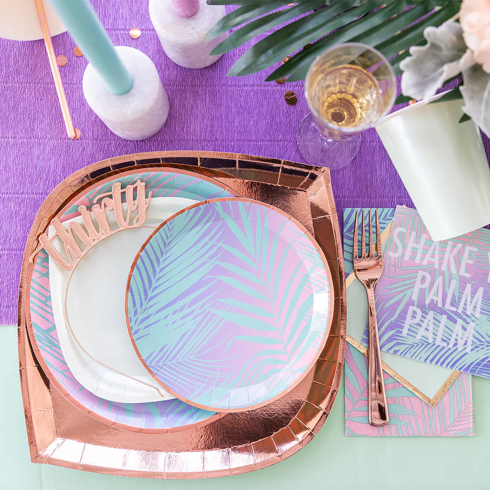 Shake Ya Palm Large Plates (8 Count)