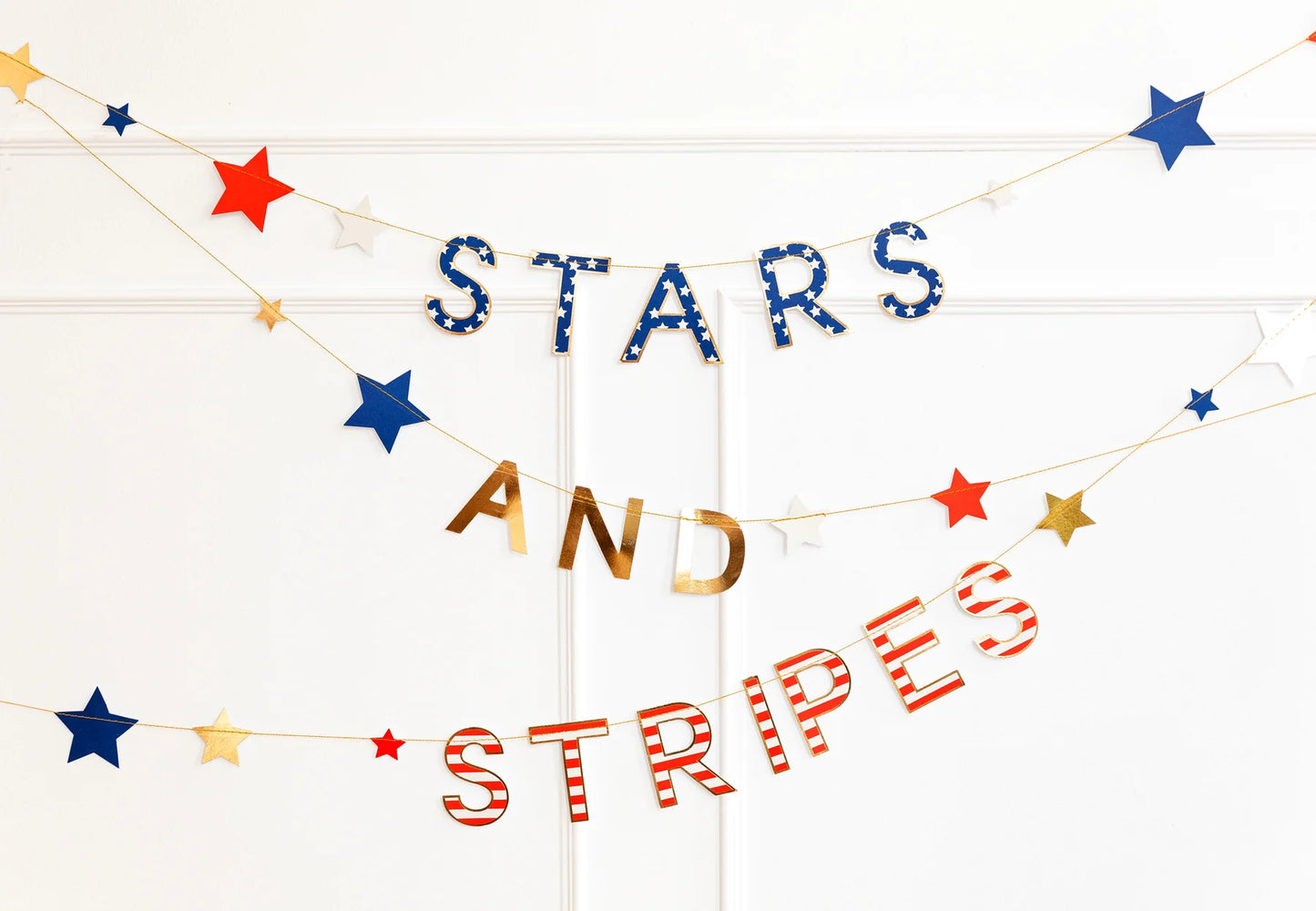 Stars and Stripes Banner (1 Set)