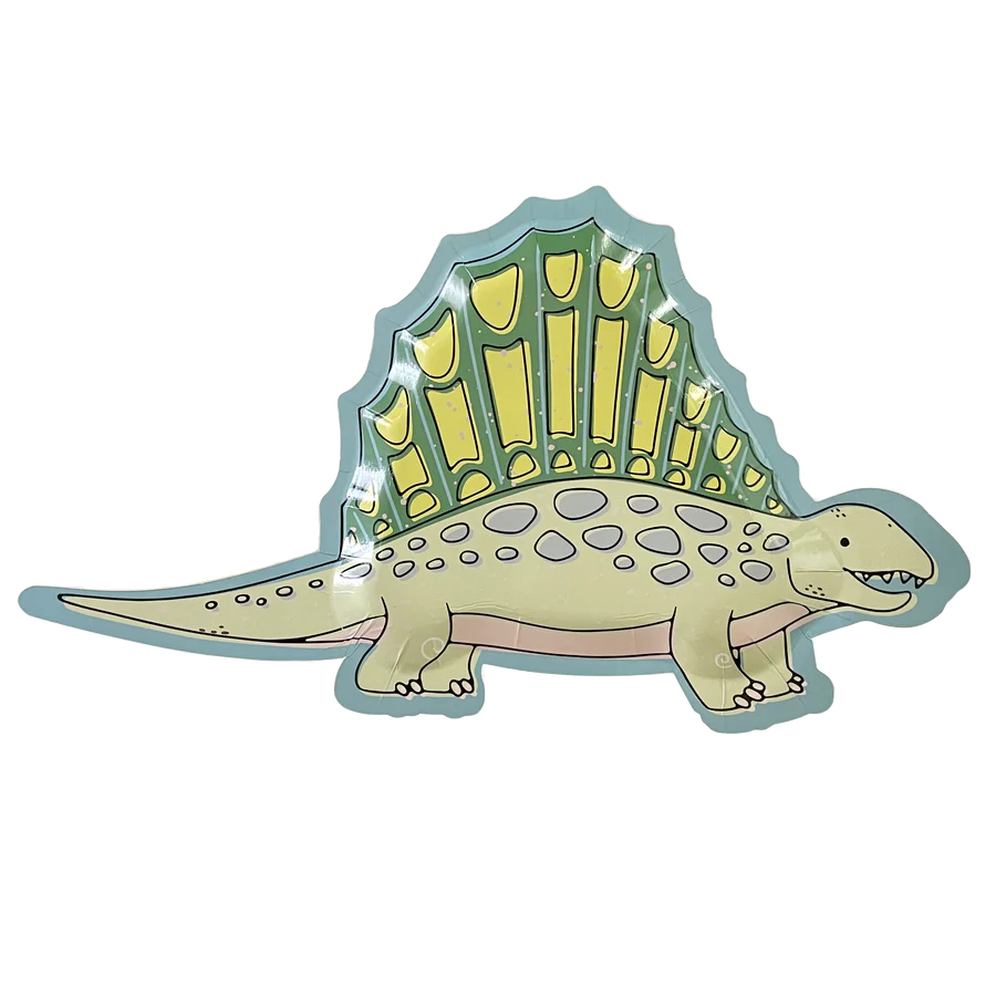 RAWR-some Dinosaur Shaped Plates (16 Count)