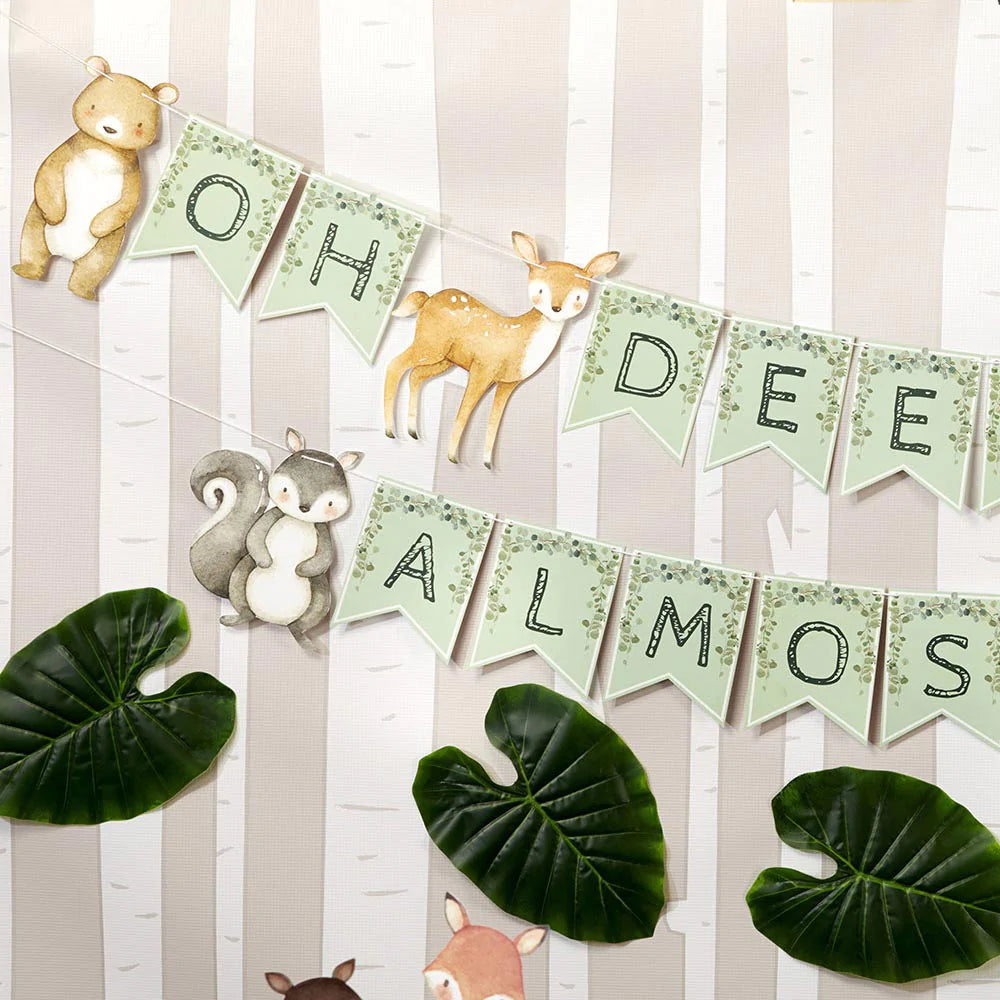Woodland Creature Baby Shower Party Décor Kit
