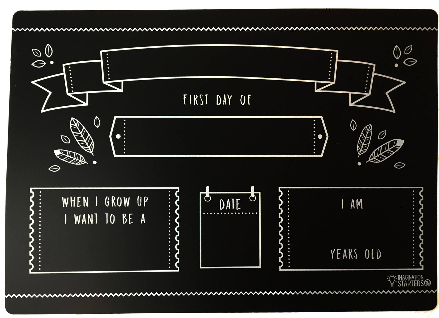 Back to School Chalkboard Sign