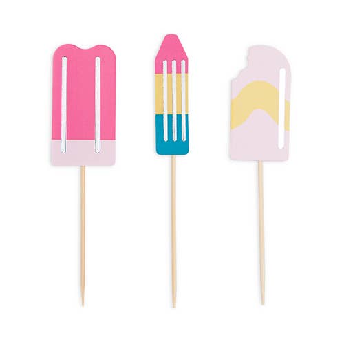Assorted Popsicle Toppers (12 pk)