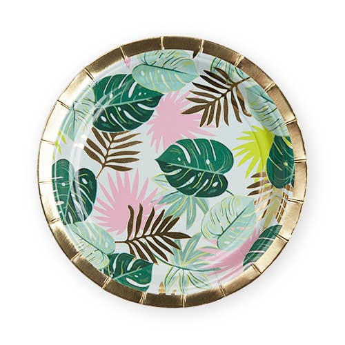Monstera Small Plates (8 pk)