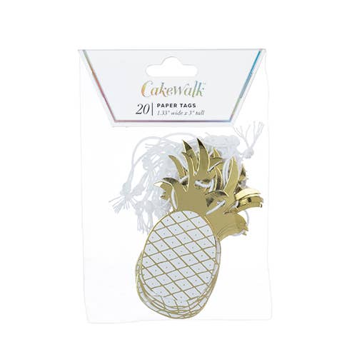 Pineapple Crush Paper Tags (20 pk)