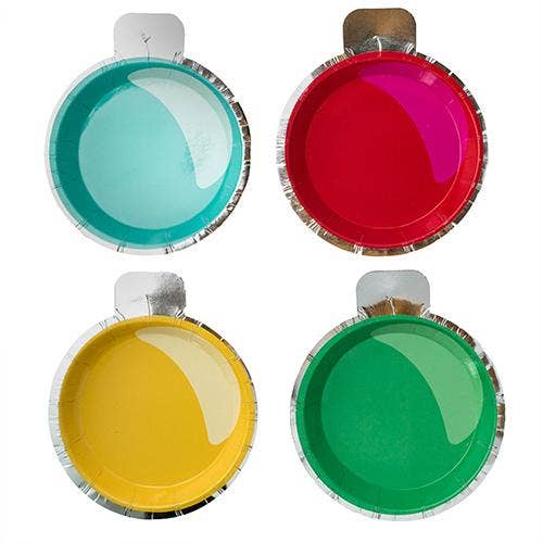 Ornament Canapé Plate Set (8 pk)