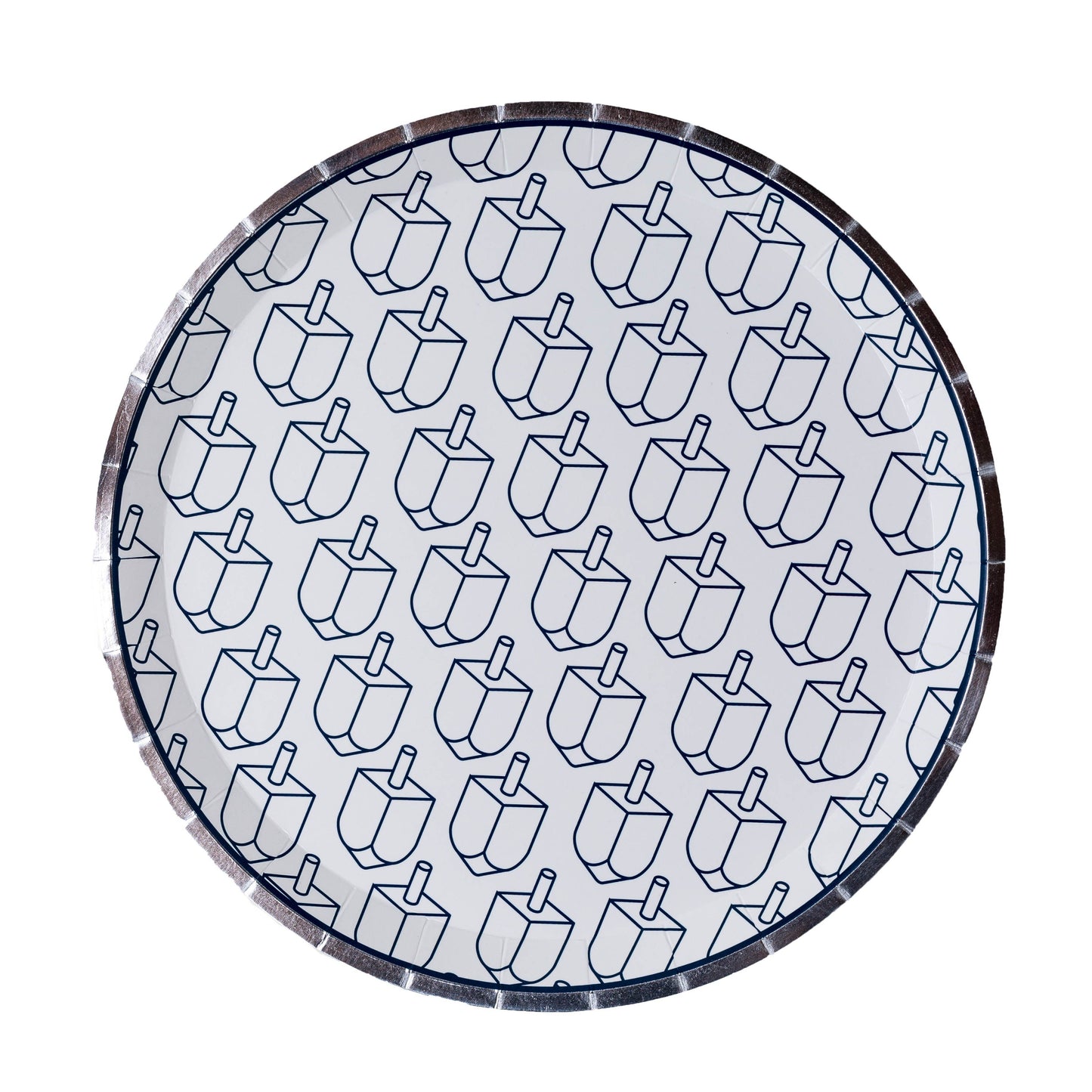 Dreidel Dinner Plates (8 pk)