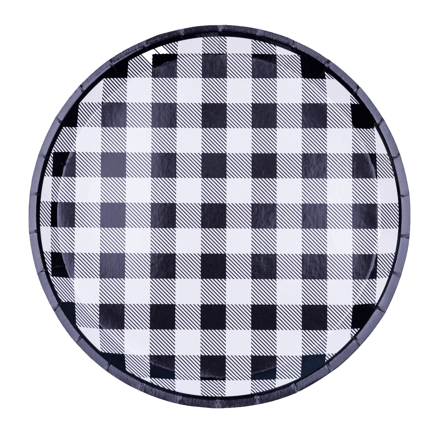 Gingham Plates (8 pk)