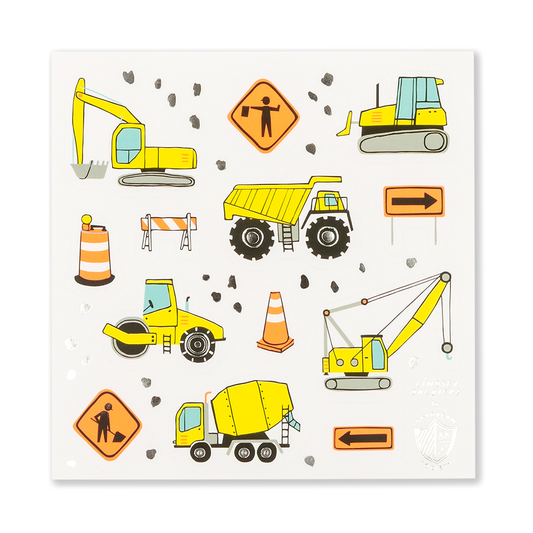 Under Construction Sticker Set (4 Pack)