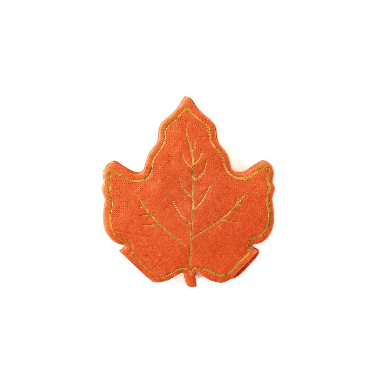 Harvest Maple Leaf Beverage Napkins