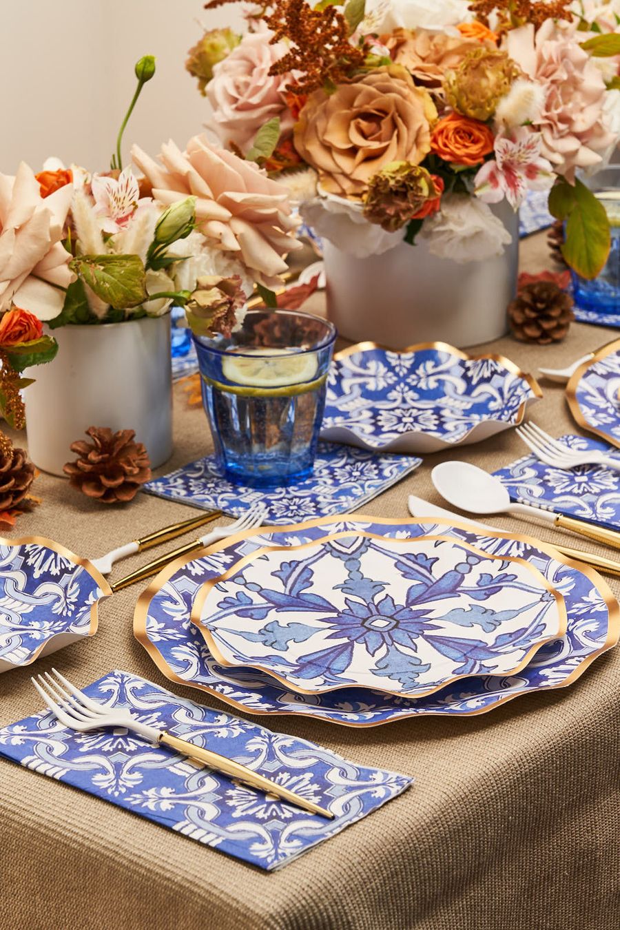 Moroccan Nights Small Plate Bowls (8 pk)