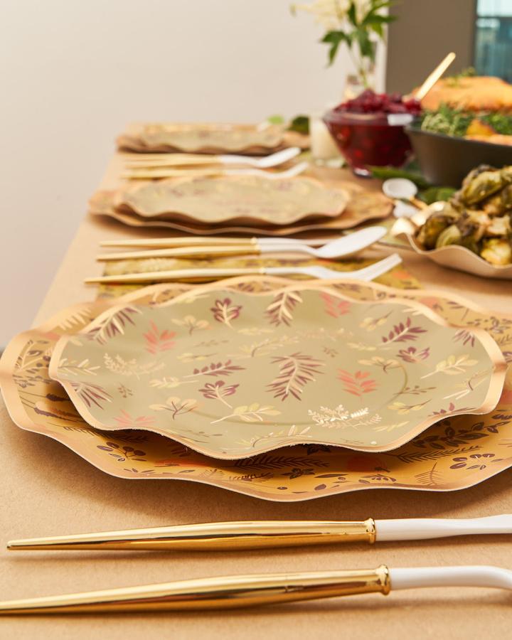 Golden Harvest Large Plate (8 pk)