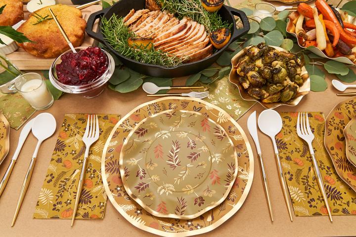 Golden Harvest Large Plate (8 pk)