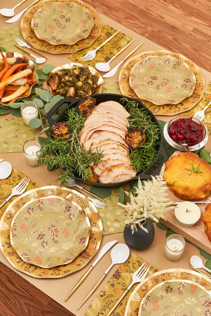 Golden Harvest Large Plate (8 pk)