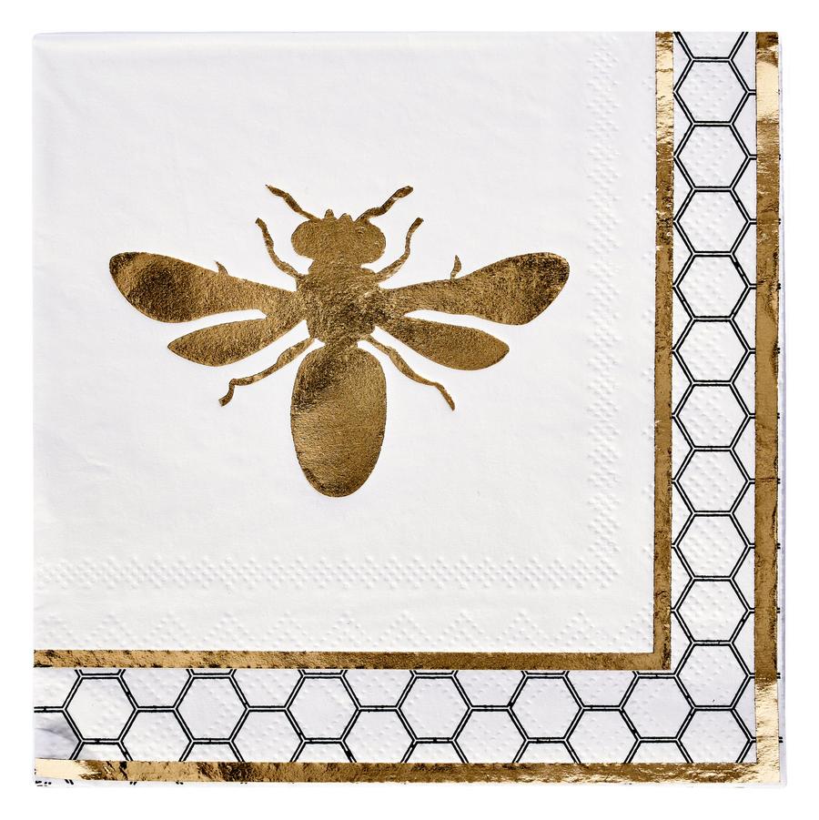 Honeybee Cocktail Napkin (20 ct)