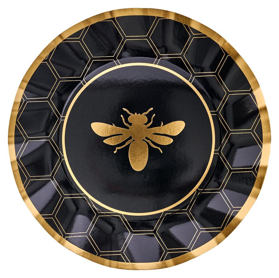 Honeybee Large Plate (8 pk)