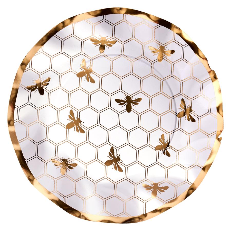 Honeybee Salad Plates (8 pk)