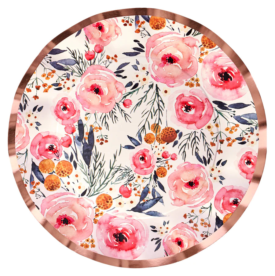 Blush Bouquet Dinner Plates (8 pk)