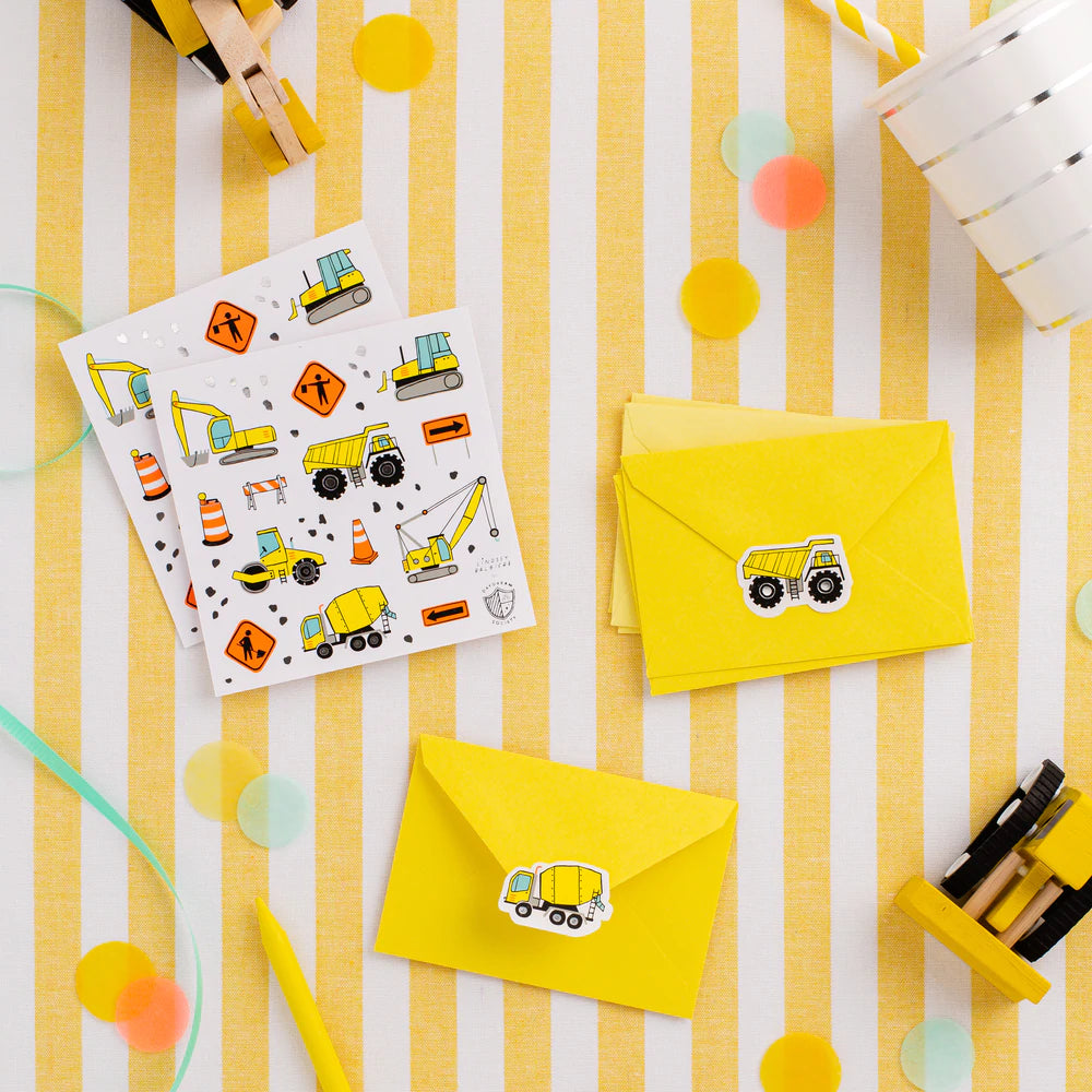 Under Construction Sticker Set (4 Pack)