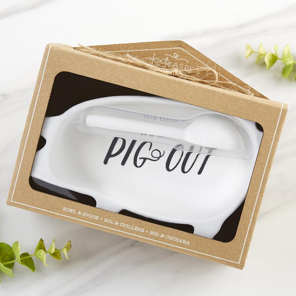 Pig Out Dip Bowl & Spoon