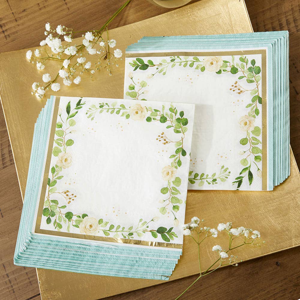 Botanical Garden Paper Napkins. (30 pk)
