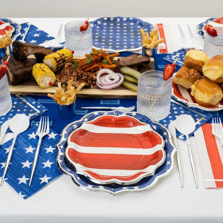 Stars and Stripes Guest Towel Napkins (16 Count)