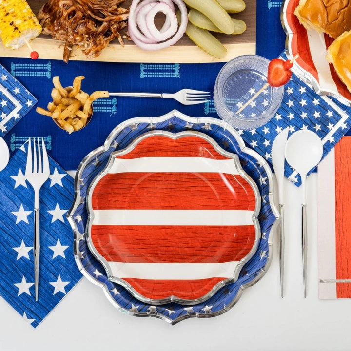 Stars and Stripes Beverage Napkins (16 Count)