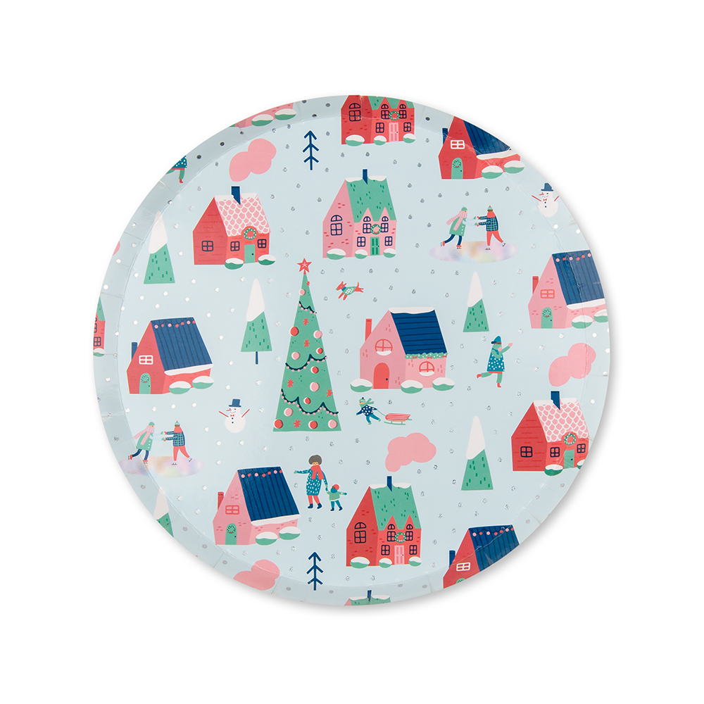 Snow Day Small Plates (8 Pack)