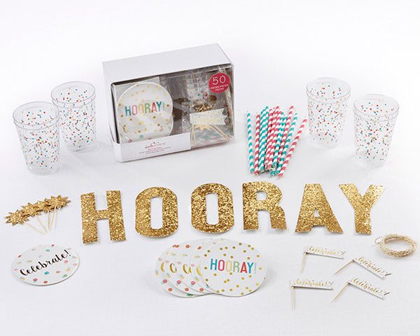 Hooray Party Set (for 8)