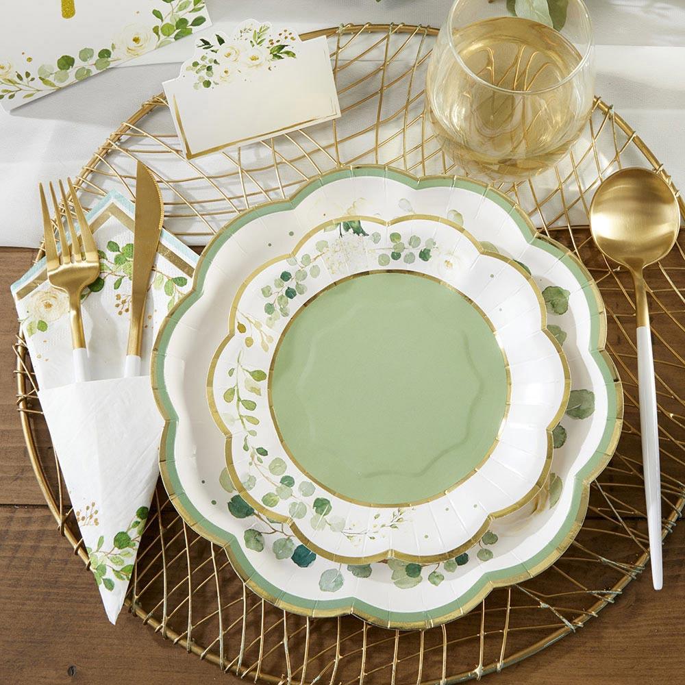 Botanical Garden Small Premium Paper Plates (16 pk)
