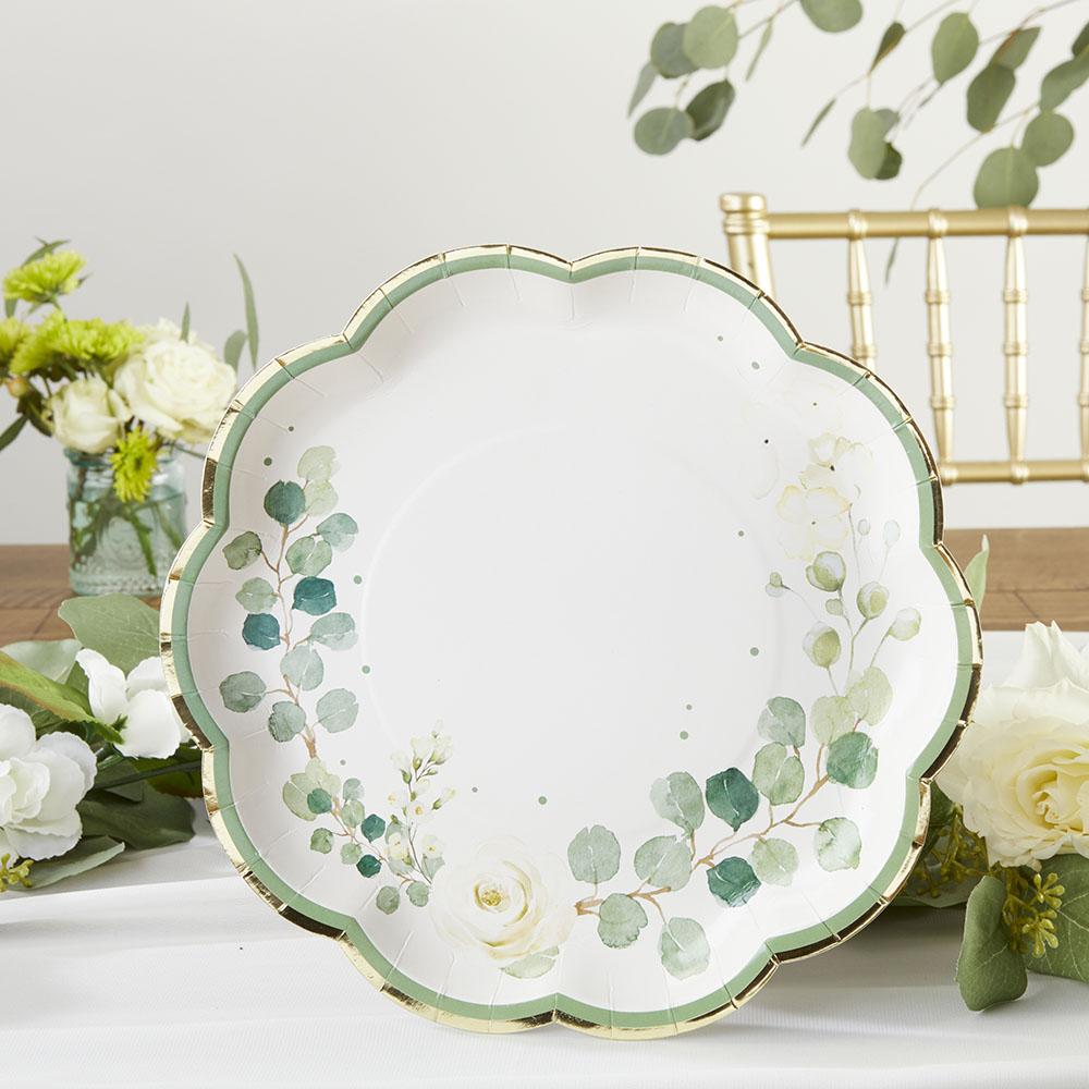 Botanical Garden Large Paper Plates (16 pk)