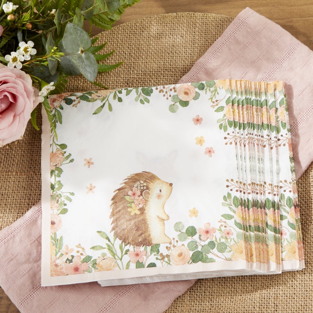 Woodland Pink Napkins (30 Pk)