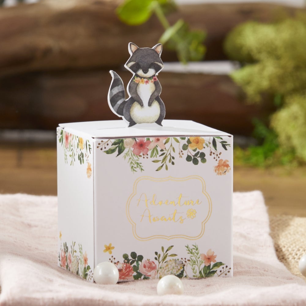 Woodland Pink Favor Box (Set of 24)