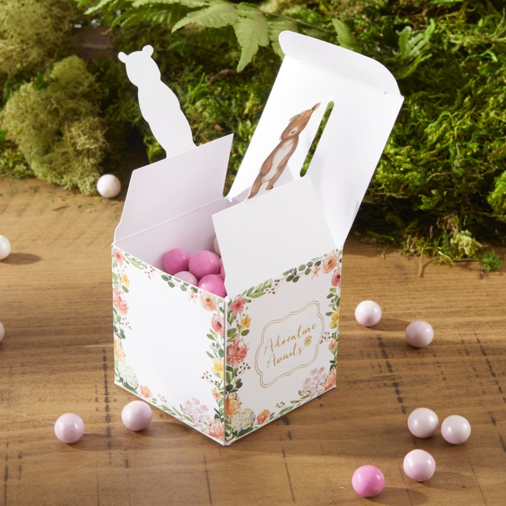 Woodland Pink Favor Box (Set of 24)