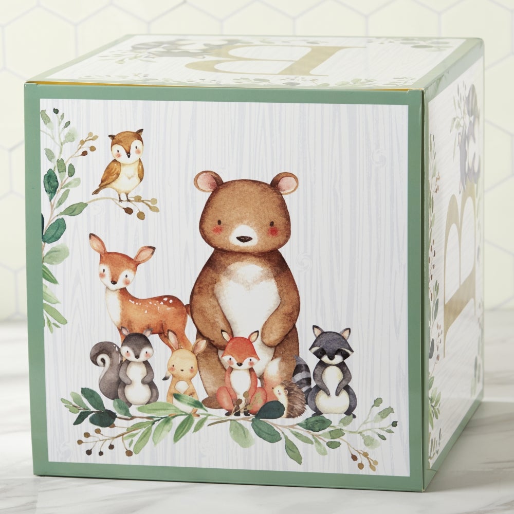 Woodland Baby Block Box (Set of 4 Boxes)