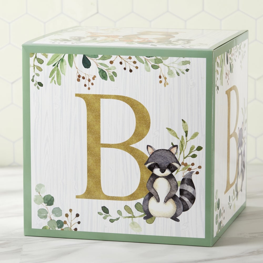 Woodland Baby Block Box (Set of 4 Boxes)