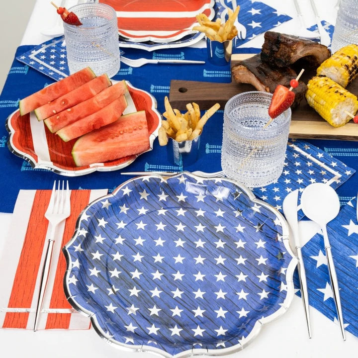 Stars and Stripes Guest Towel Napkins (16 Count)