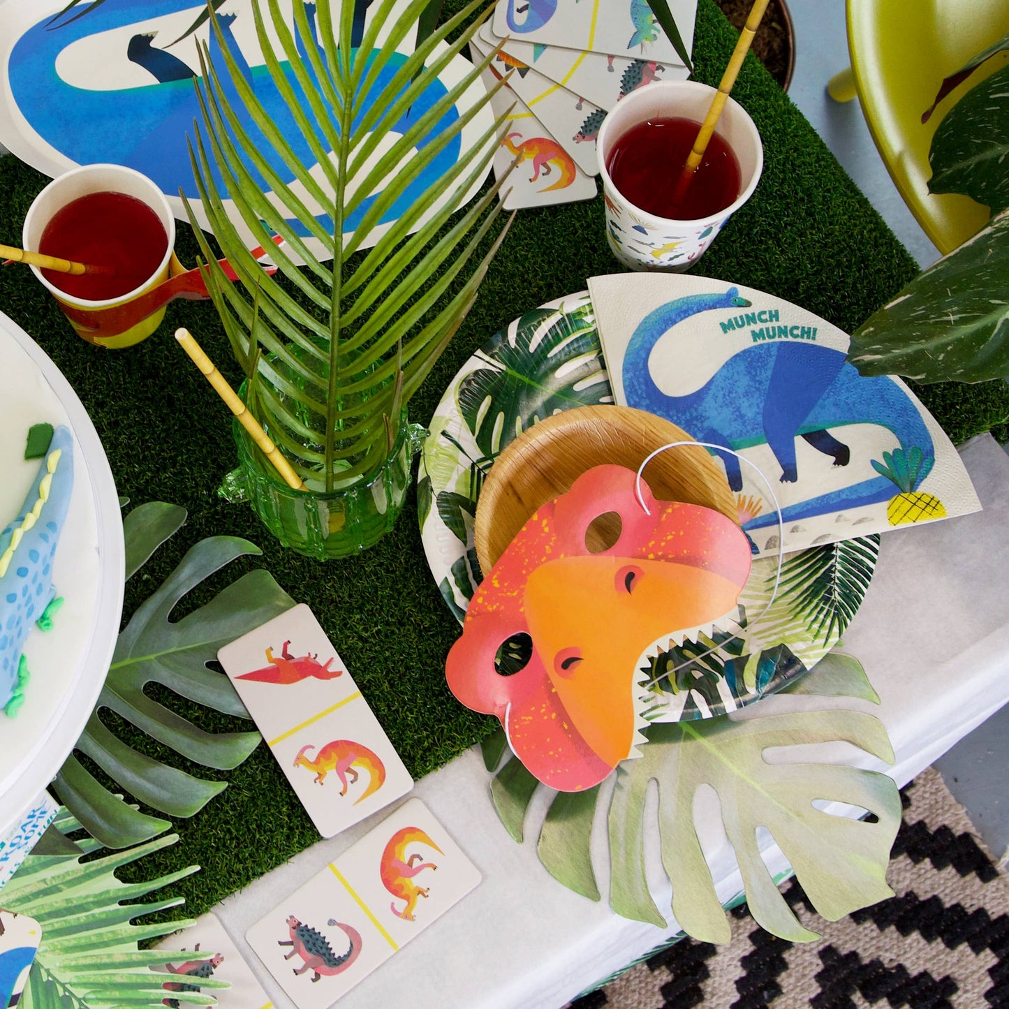 Reusable Grass Table Runner