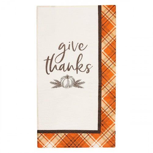 Rustic Harvest Guest Towel Napkin (16 pk)