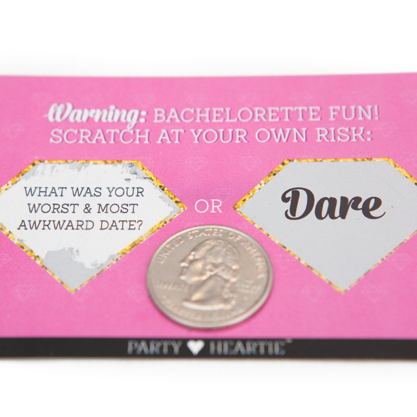 Bachelorette Party Confess or Dare Scratch Game (23 pk)