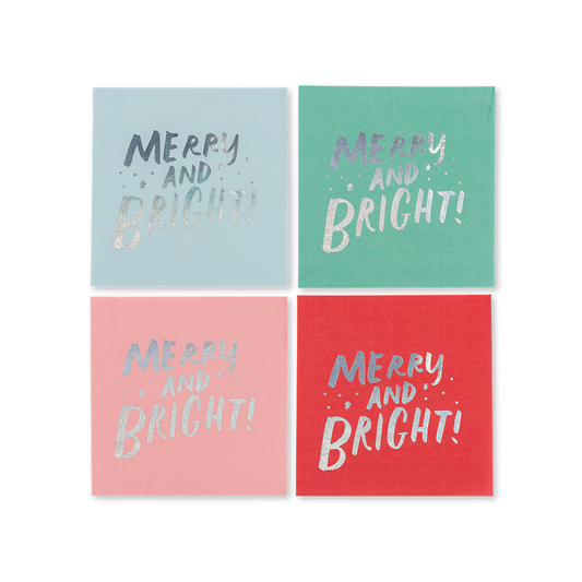 Snow Day Beverage Napkins (16 Pack)