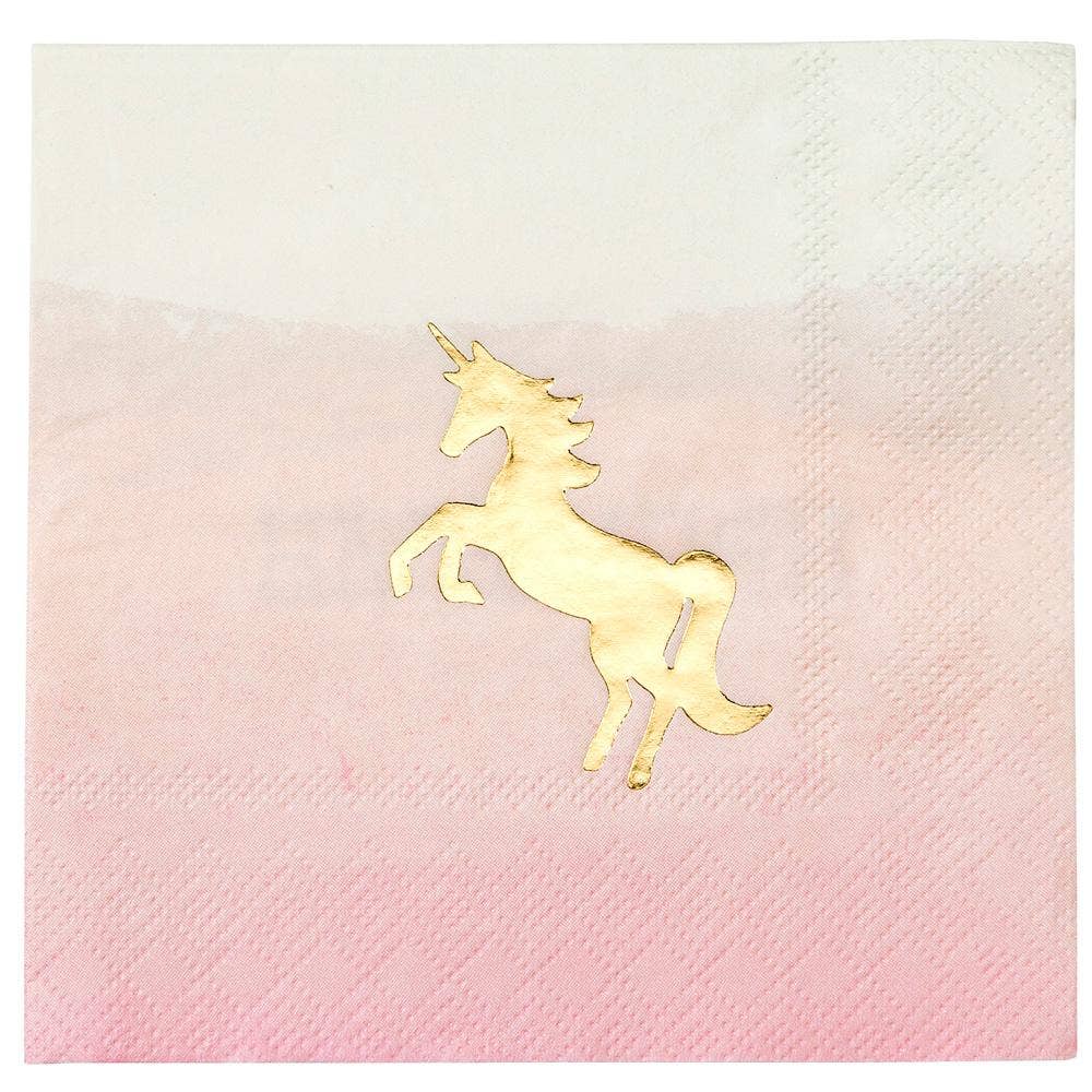 Unicorn Beverage Napkins (16 pk)