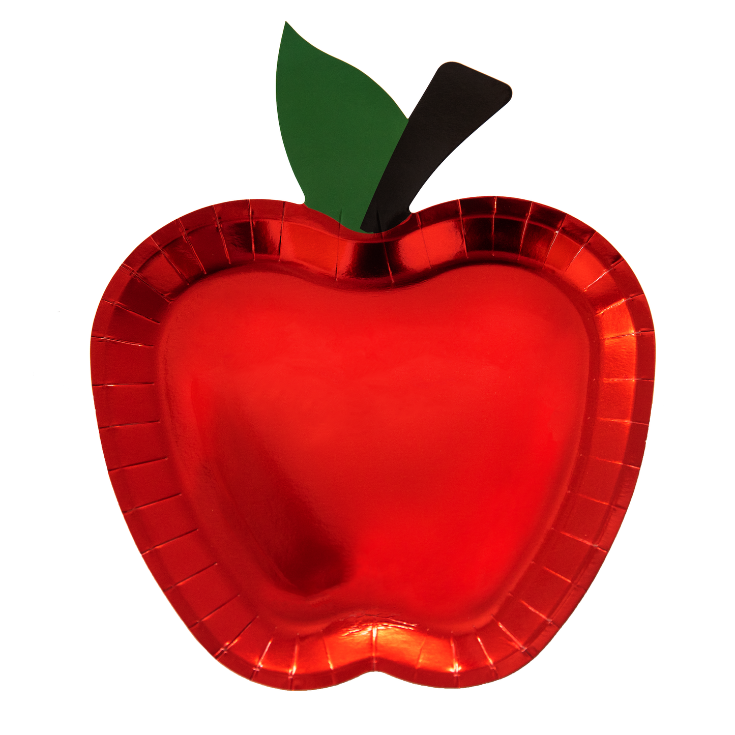 Apple Shaped Large Plates (12 Count)