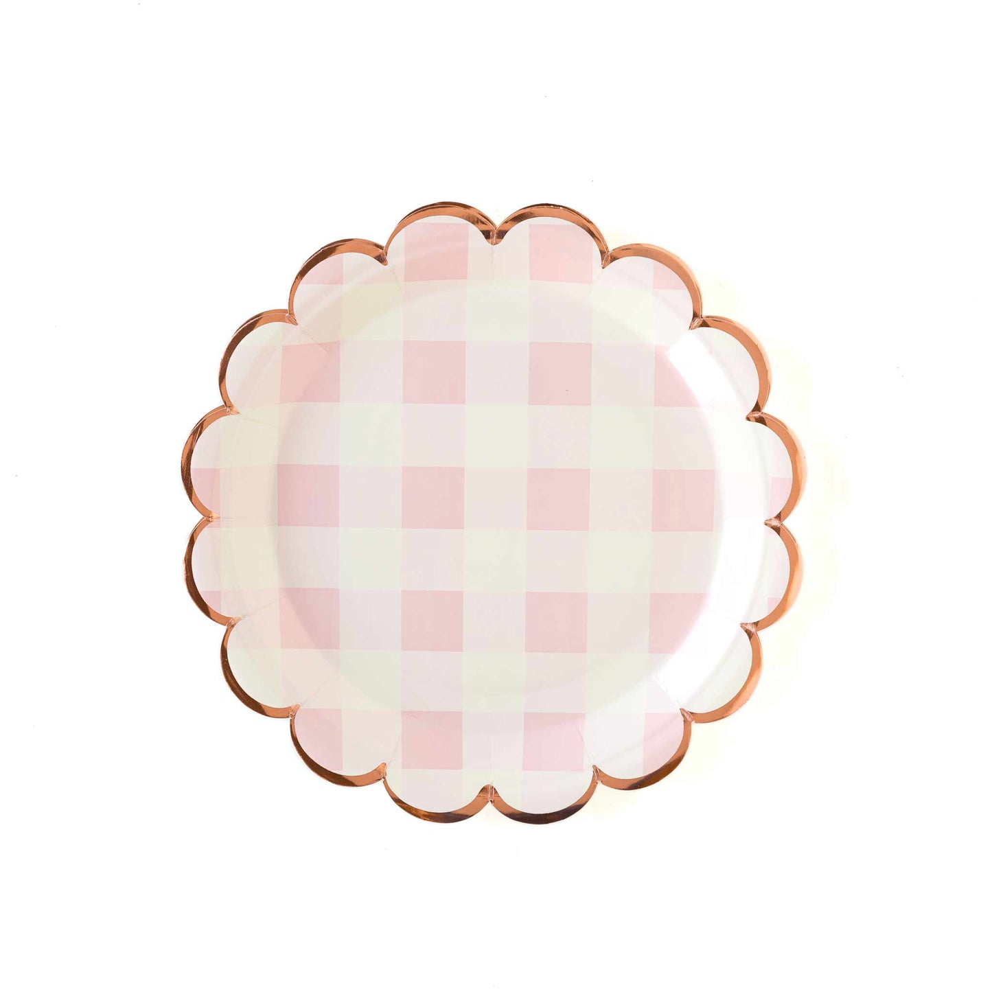 Pink Buffalo Scalloped Plates