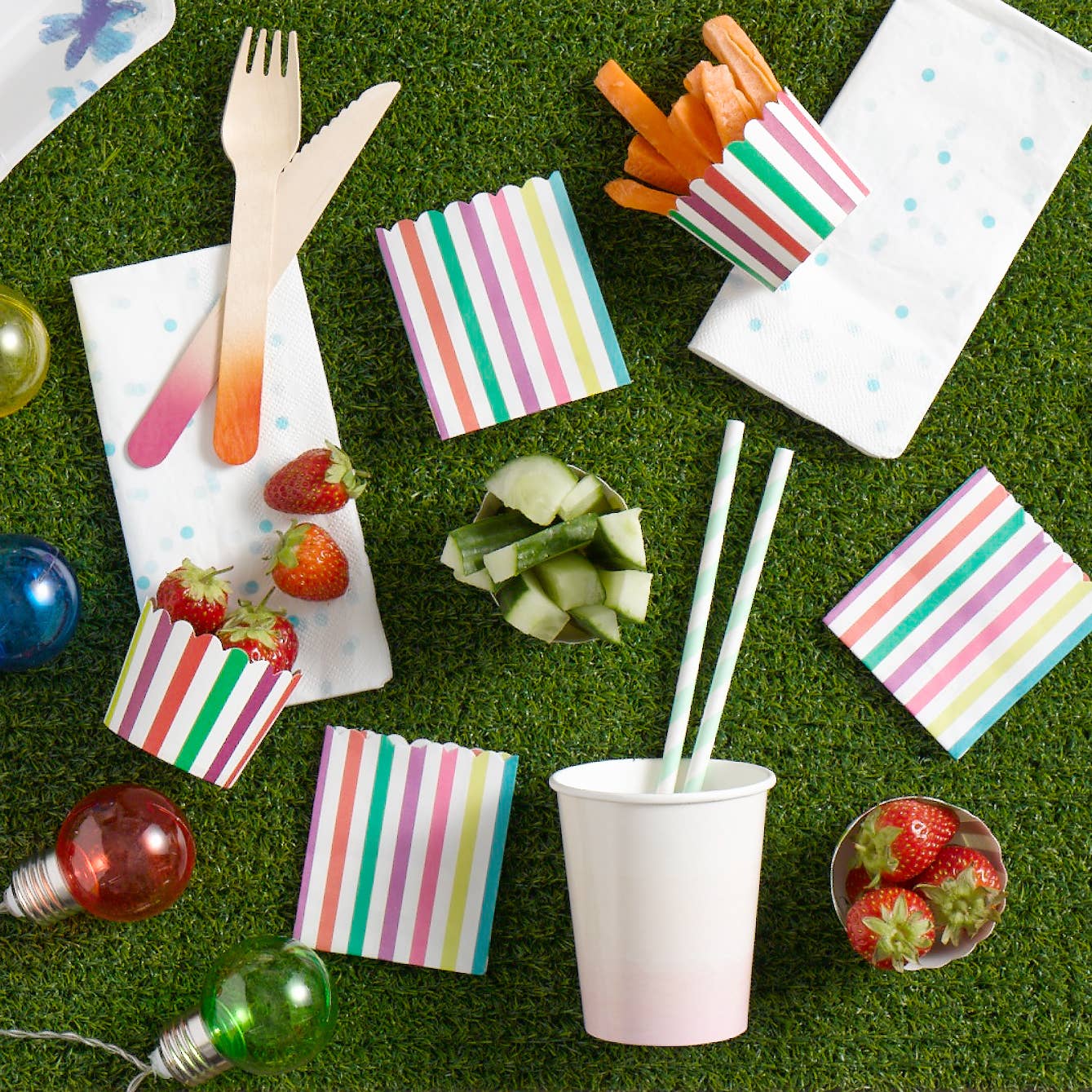 Reusable Grass Table Runner