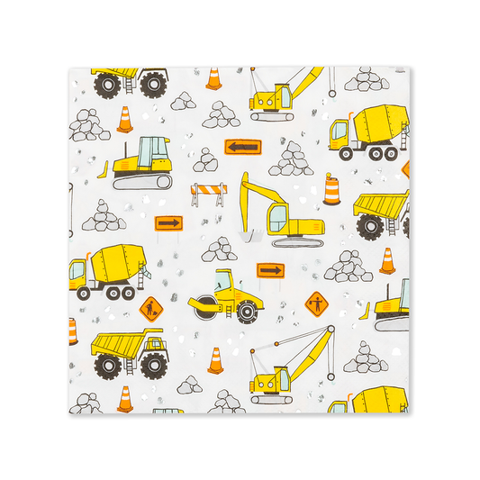 Under Construction Napkins (16 Pack)