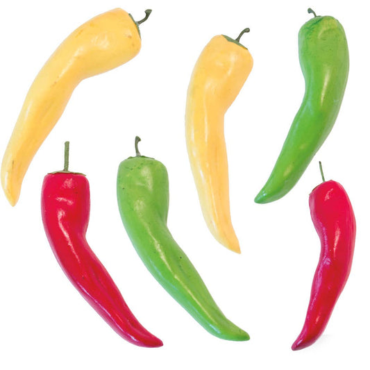 Mixed Chili Pepper Adornments Bag (6 pk)