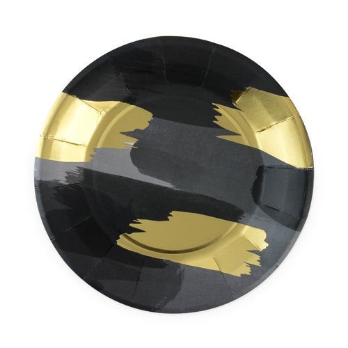 Brushstroke Noir Small Plates (8 pk)